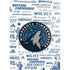NBA Minnesota Timberwolves Historic Blast PS5 Digital Edition Console Skin